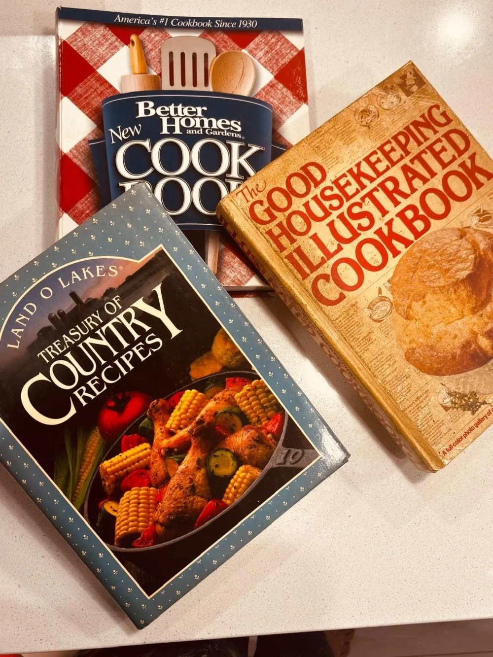 Vintage Cookbook Lot Better Homes Good Housekeeping Land O Lakes Bluegrass